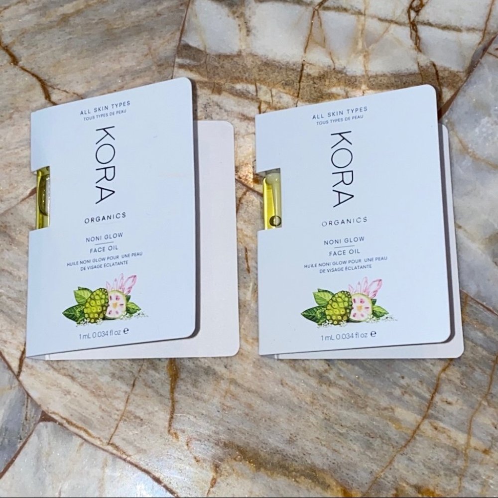 Or of 2 Kora‎ Organics Face Oil Mini Tube Travel Sz